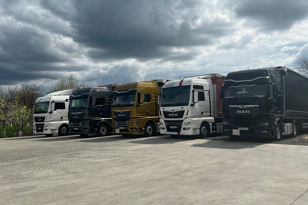 O mica parte din ansamblele ce sunt folosite la transportul de marfuri international